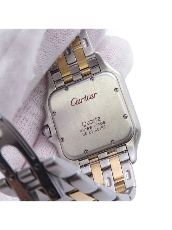 Cartier Panthere 2 Row LM Watch Ivory Dial Quartz main image 10